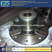 High precision cnc machining welding steel alloy big flange